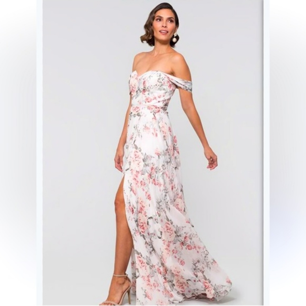 Kleinfeld Bridal Floral Dress
